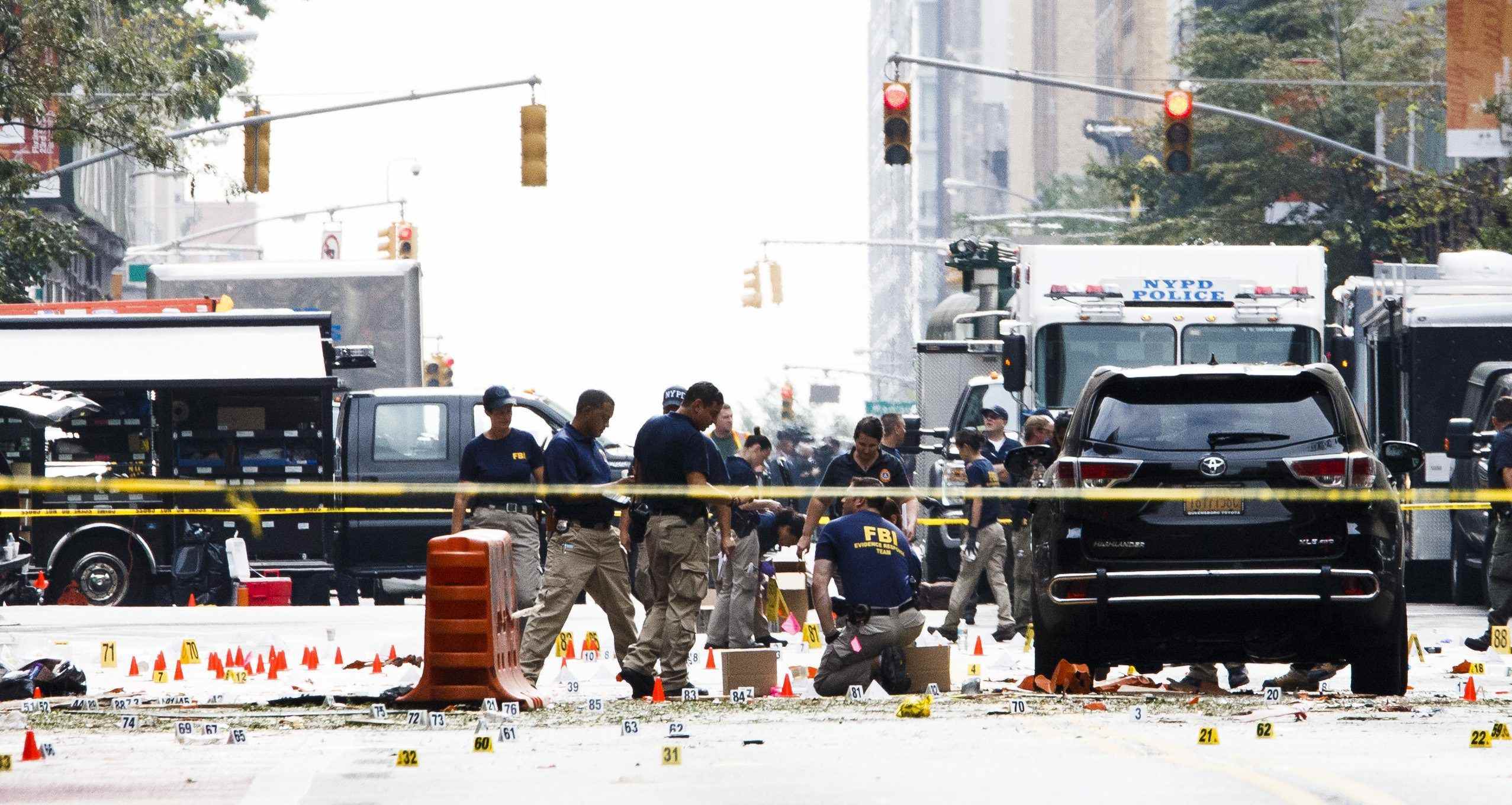 La policía identifica a un sospechoso por los artefactos explosivos en Nueva York y Nueva Jersey