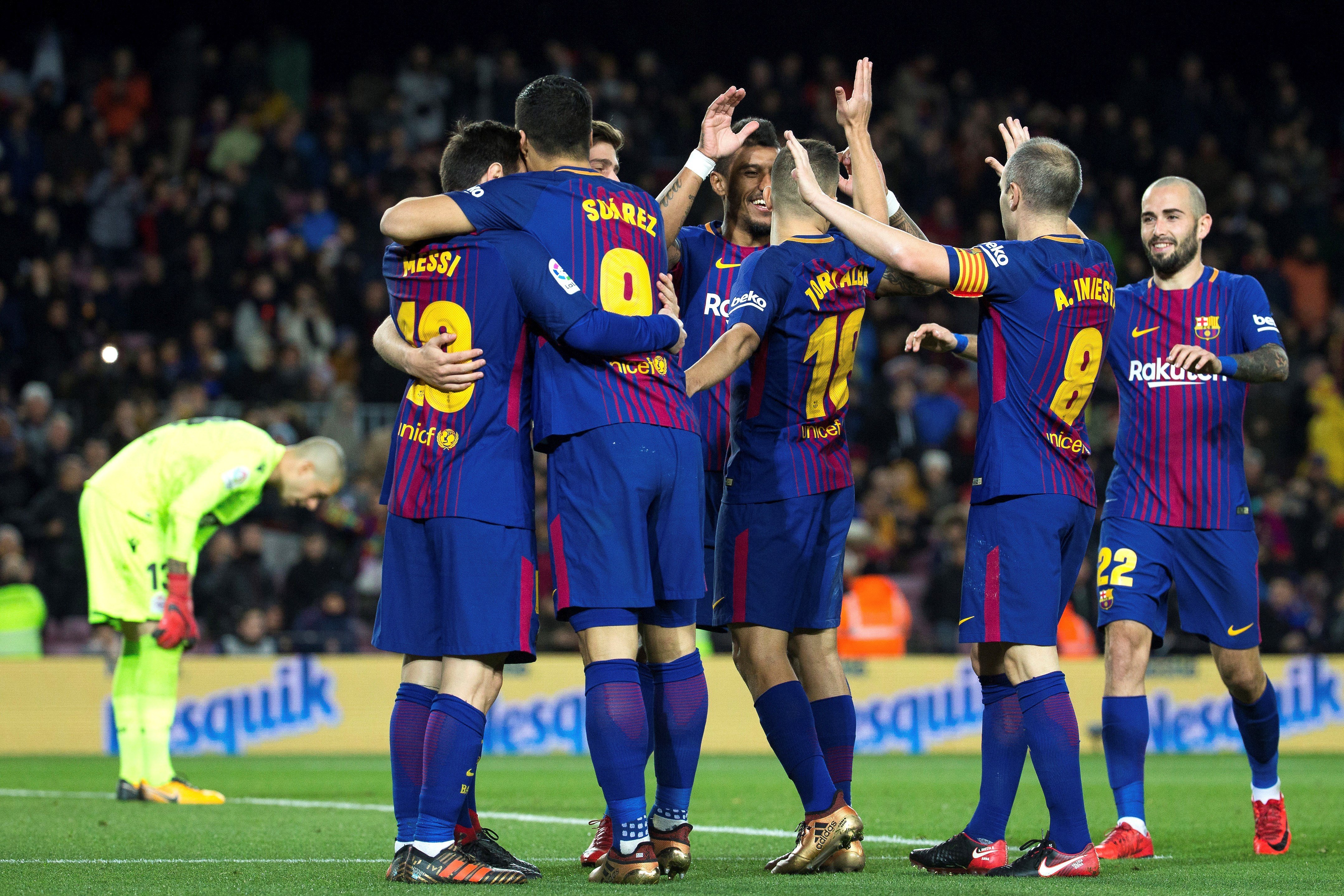 El Barça goleja en l’infranquejable Camp Nou (4-0)