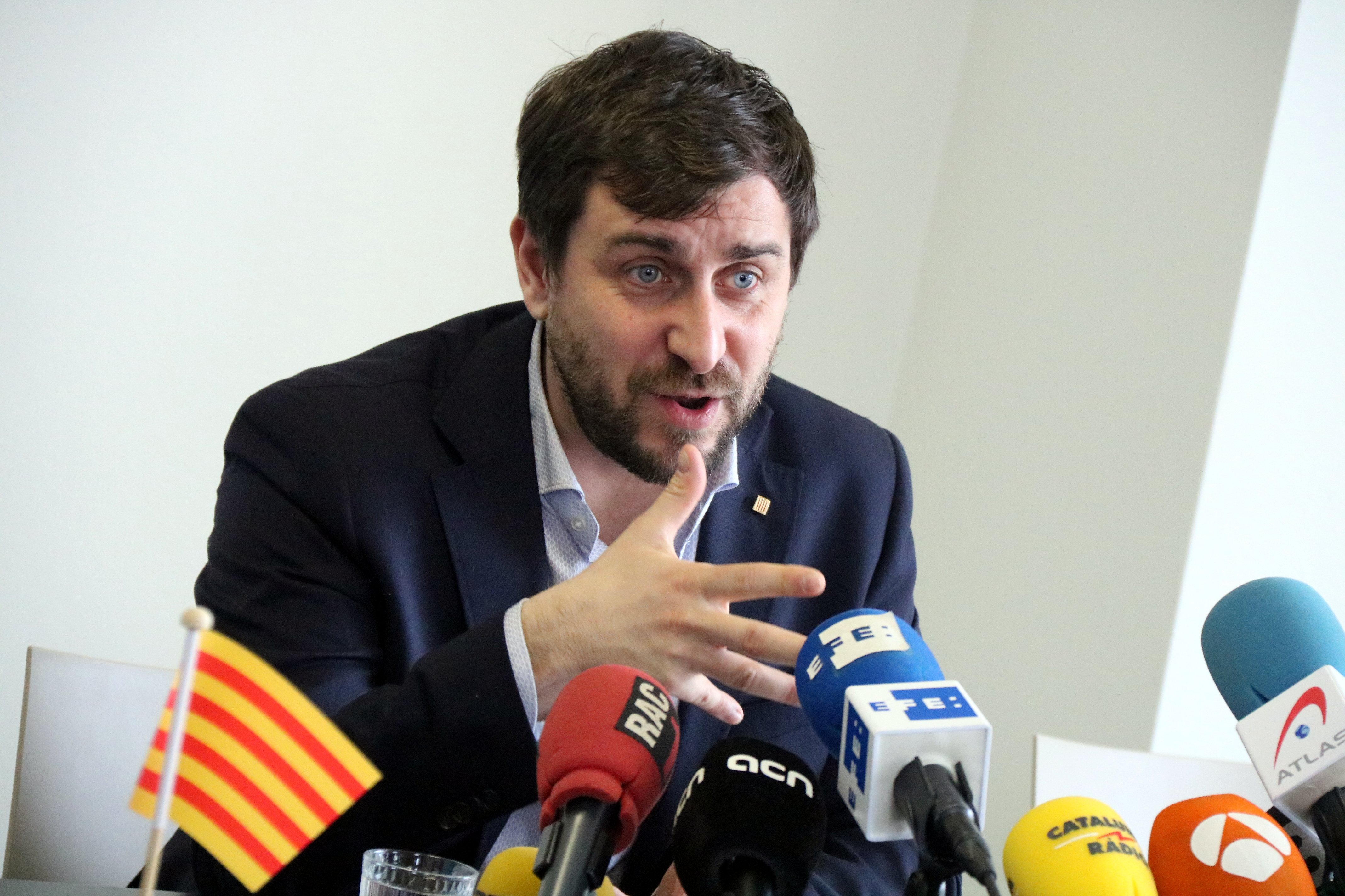 Comín reivindica la decisión de exiliarse a Bruselas