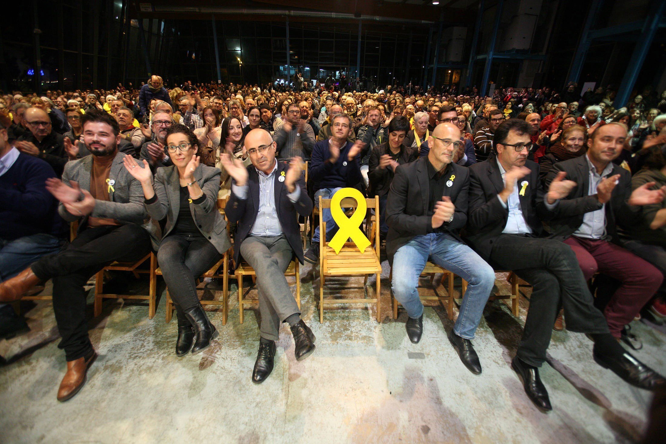 De las esteladas a los lazos amarillos: así han sido los mítines independentistas