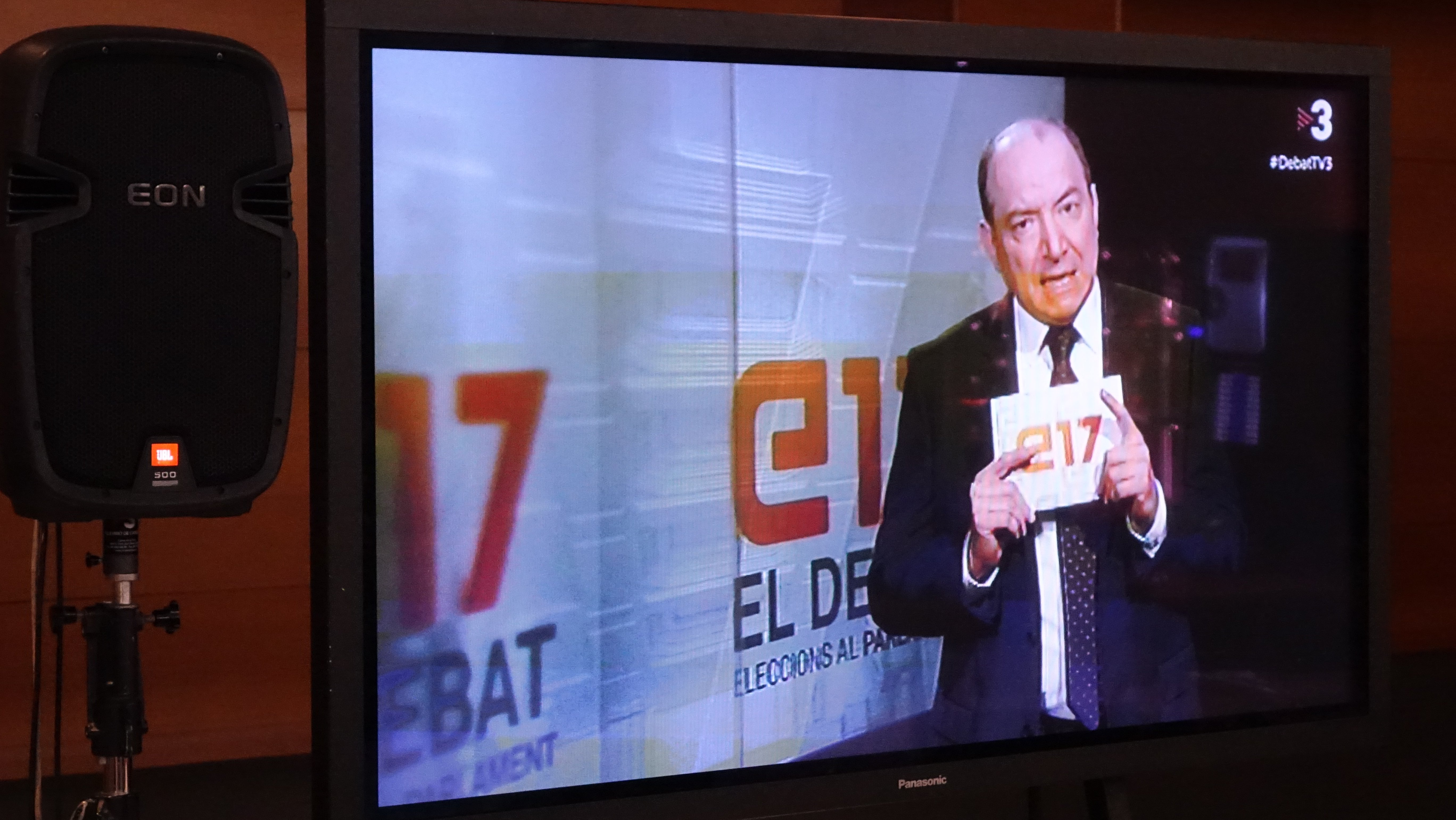 El Iu-Tuber en campaña en el debate del cronómetro