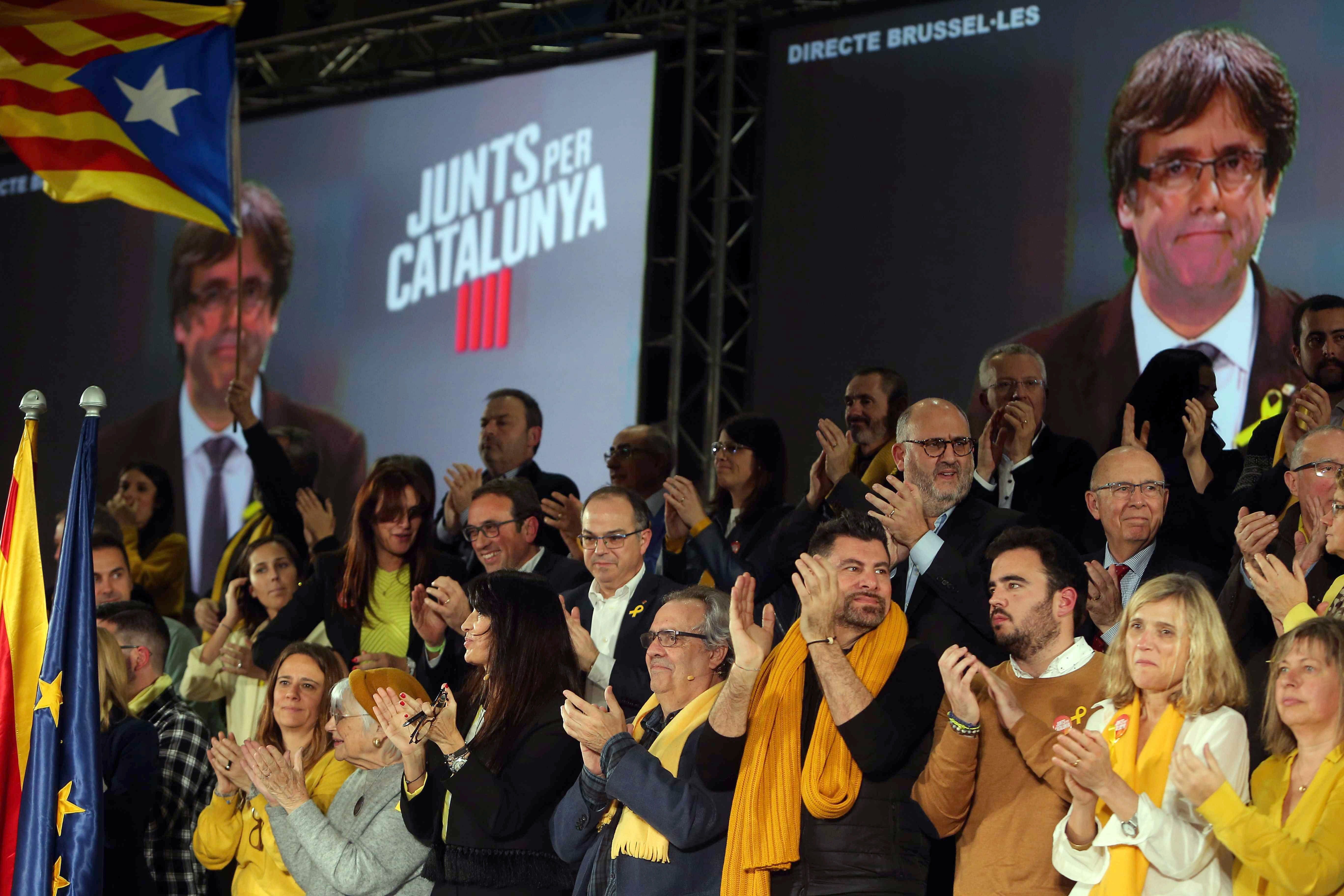 Puigdemont i Junts per Catalunya Efe
