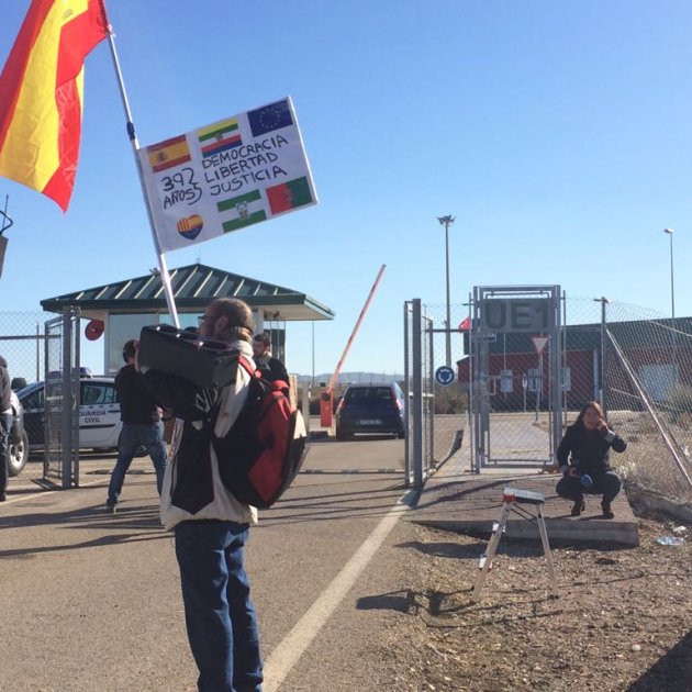 manifestant estremera lasalas