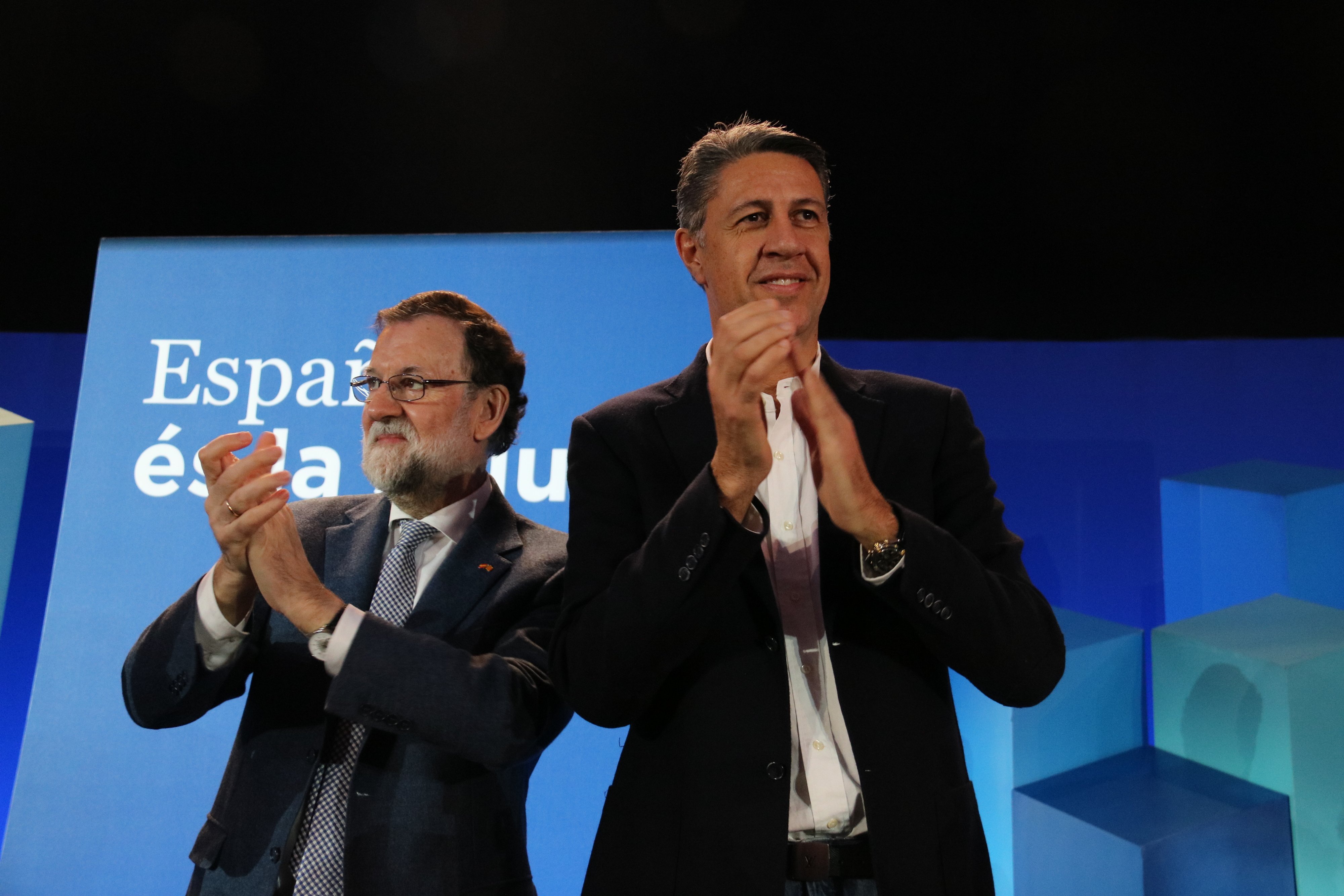 Rajoy diu que els partits unionistes són "el costat bo" de la història