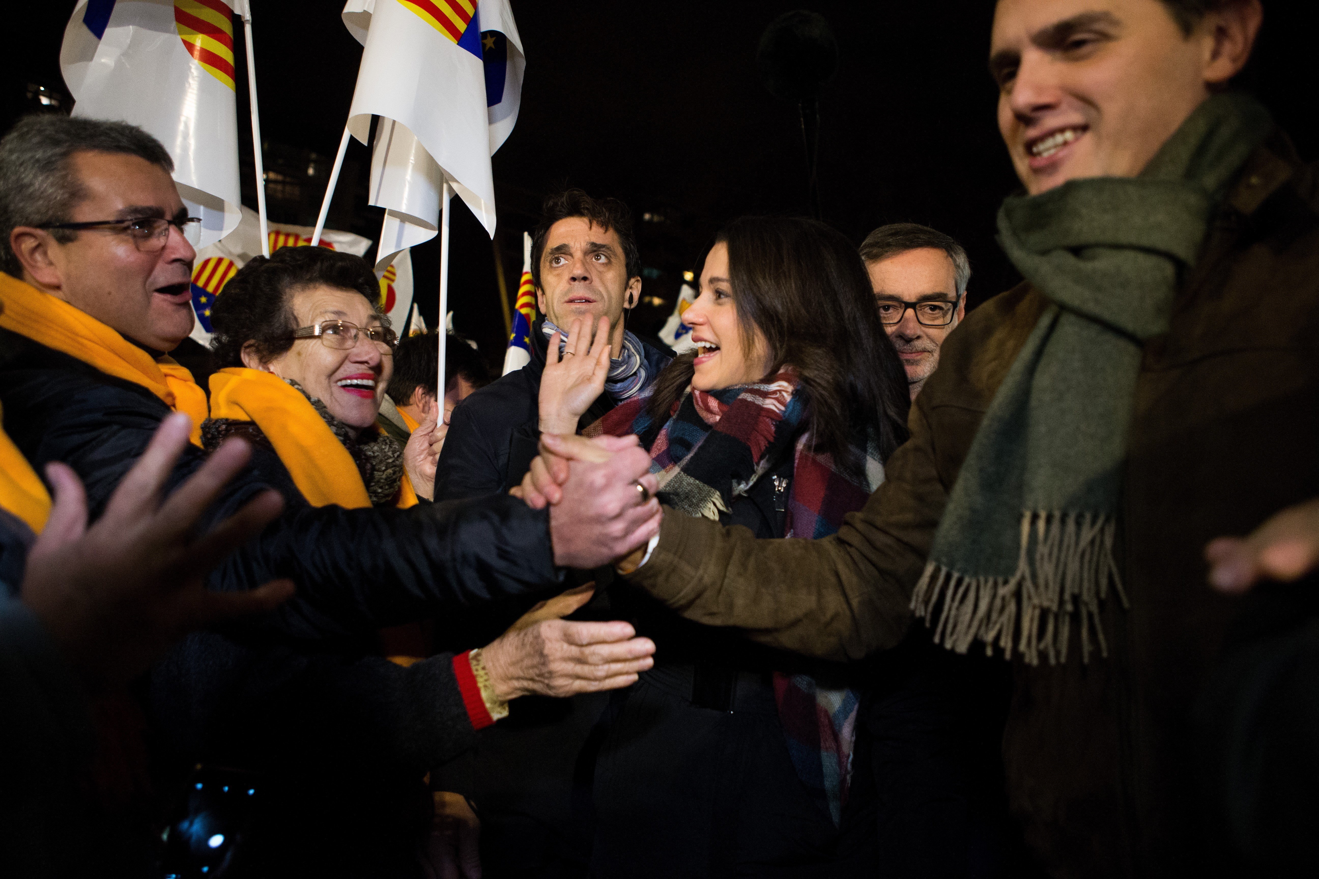 Arrimadas quiere ganar para "decirle al mundo que no hay mayoría independentista"