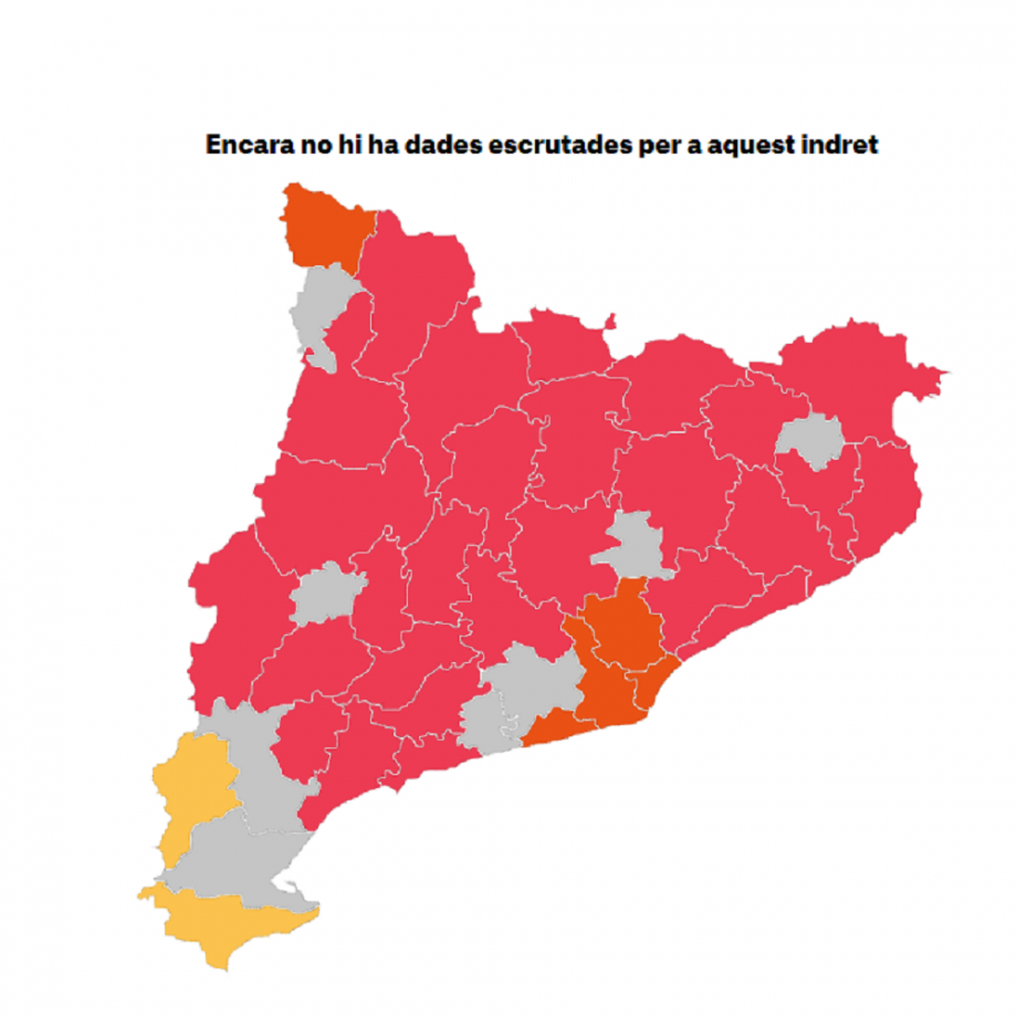 Mapa catalunya El Nacional