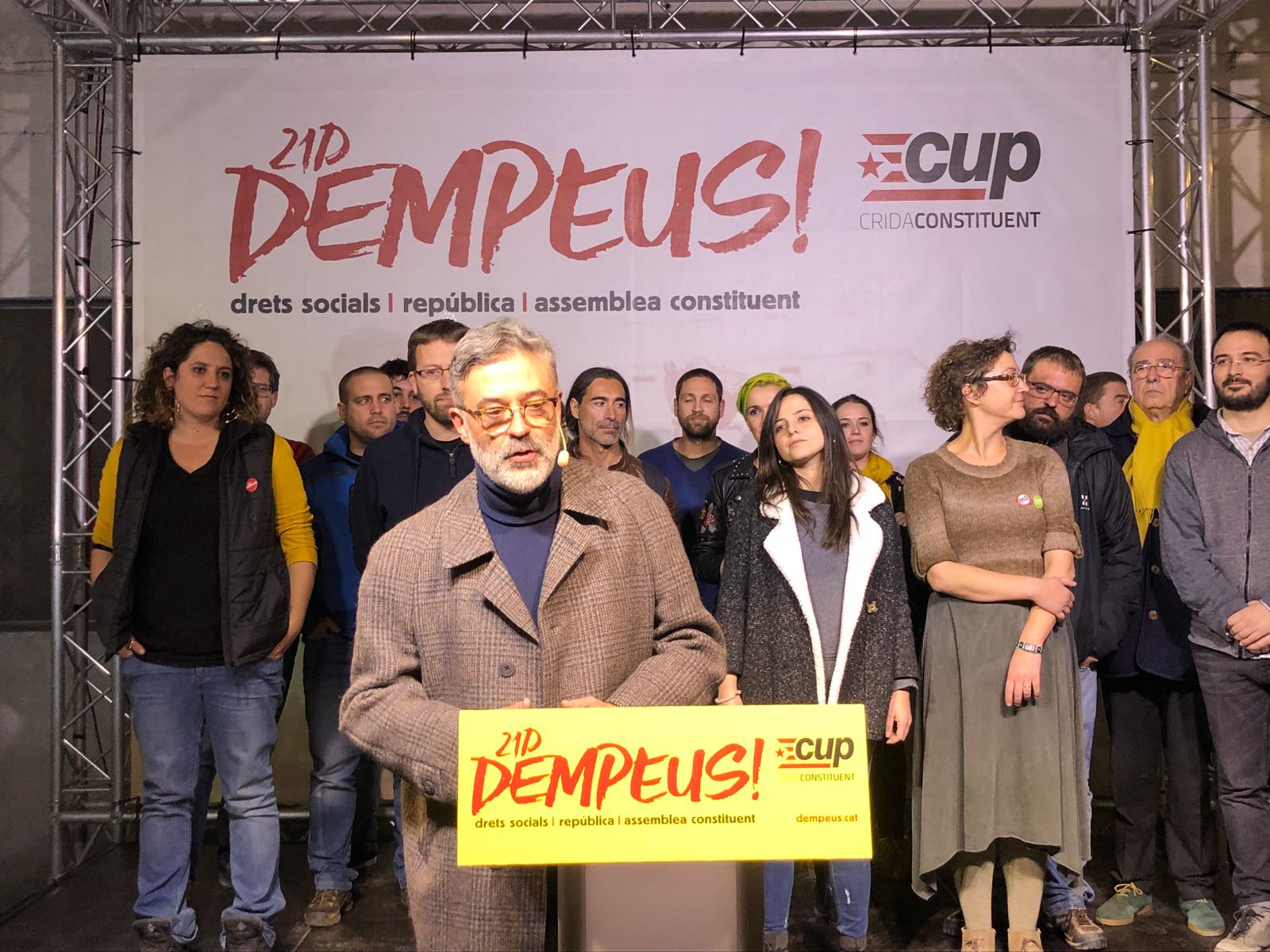 La CUP pierde 6 diputados pero se mantiene como fuerza clave para el gobierno independentista