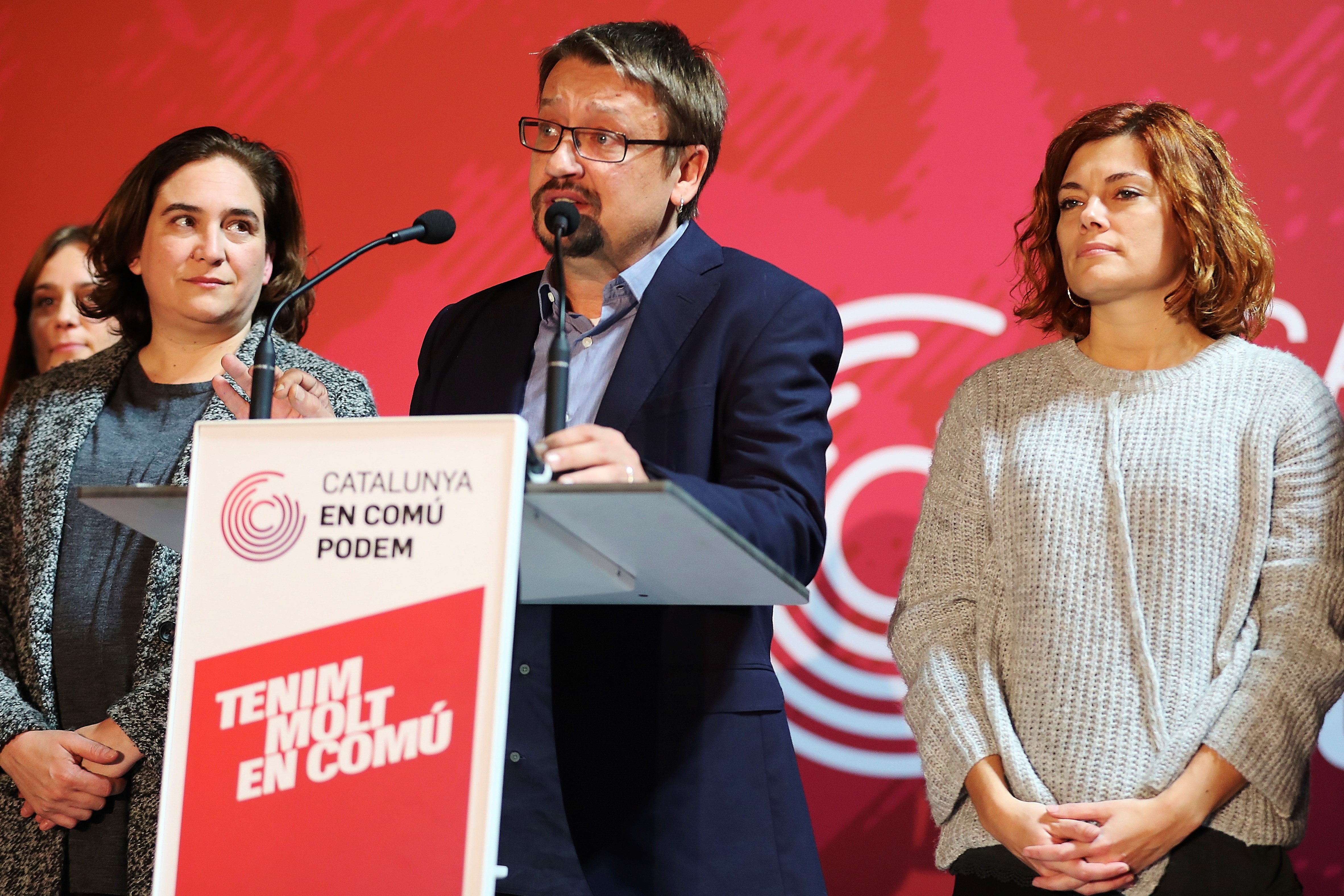 Domènech i Colau, elegits coordinadors dels comuns amb un 64% dels vots