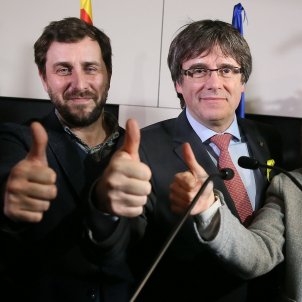 Comin Puigdemont Serret Brusselles 21D EFE