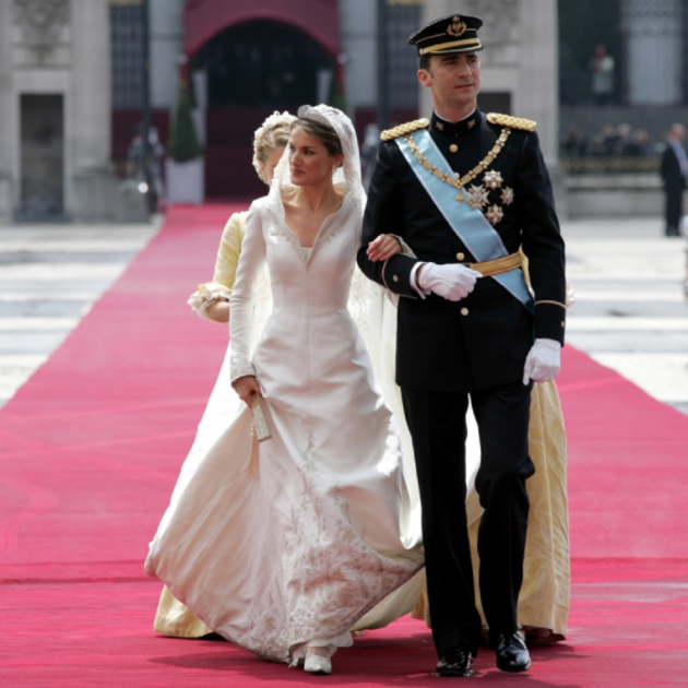 Letizia y Felipe boda Casareal