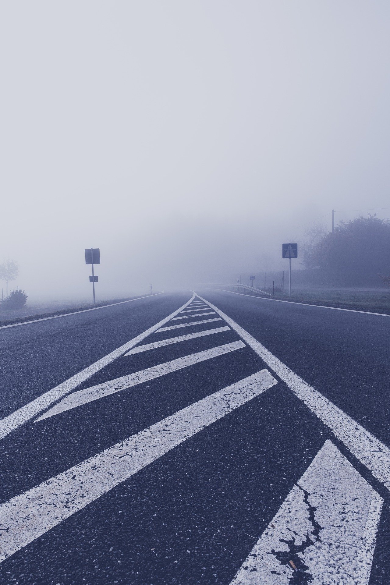 La niebla provoca 8 accidentes en la A-2, en el Pla d'Urgell