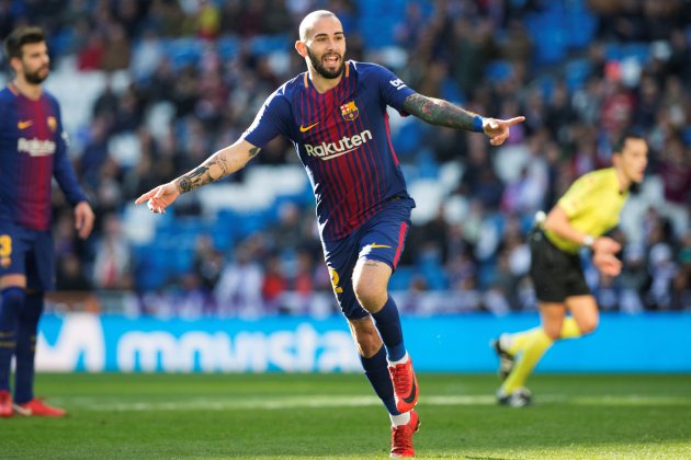 Aleix Vidal gol Madrid Barça  EFE