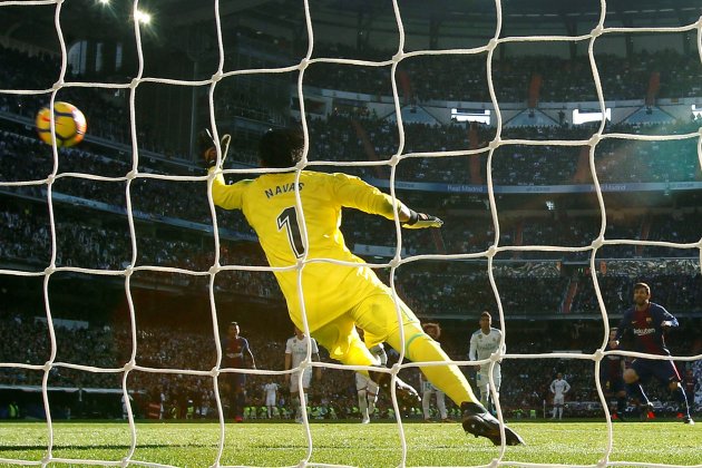 Keylor Navas gol Barça Madrid   EFE