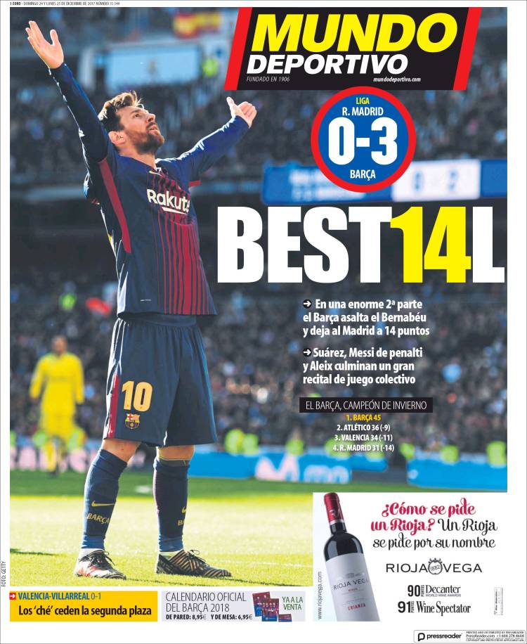 mundodeportivo portada 24 12 2017