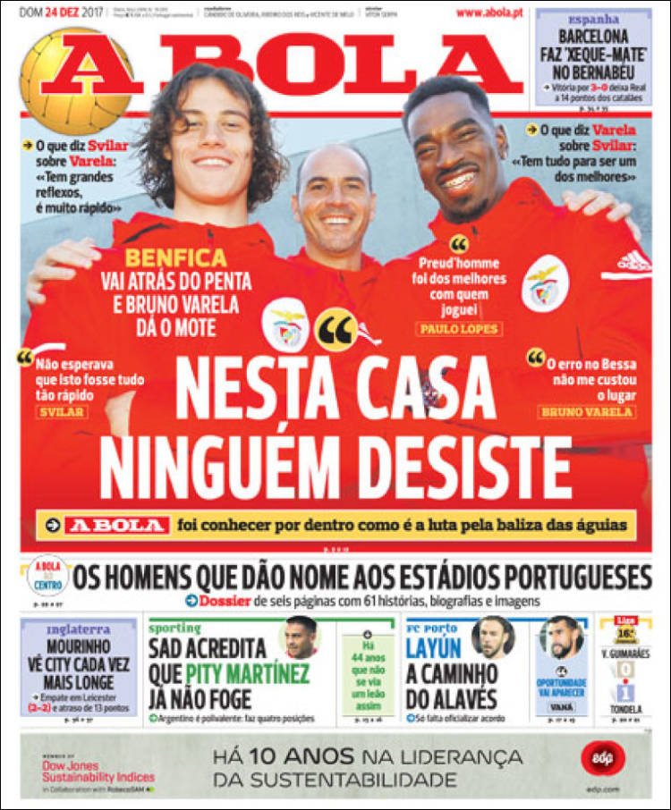 A Bola Portada 24 12 2017