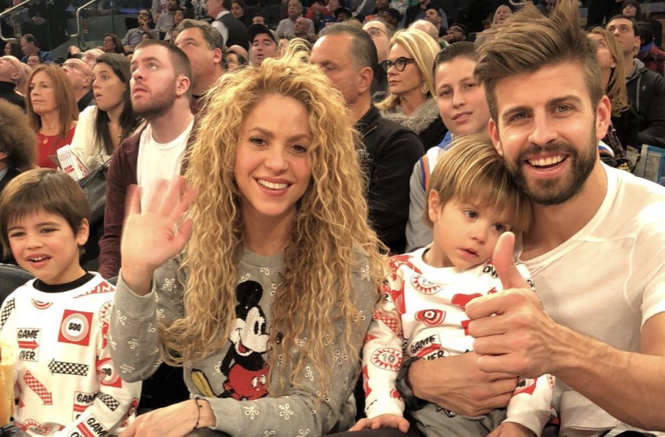 shakira pique nueva york nba twitter