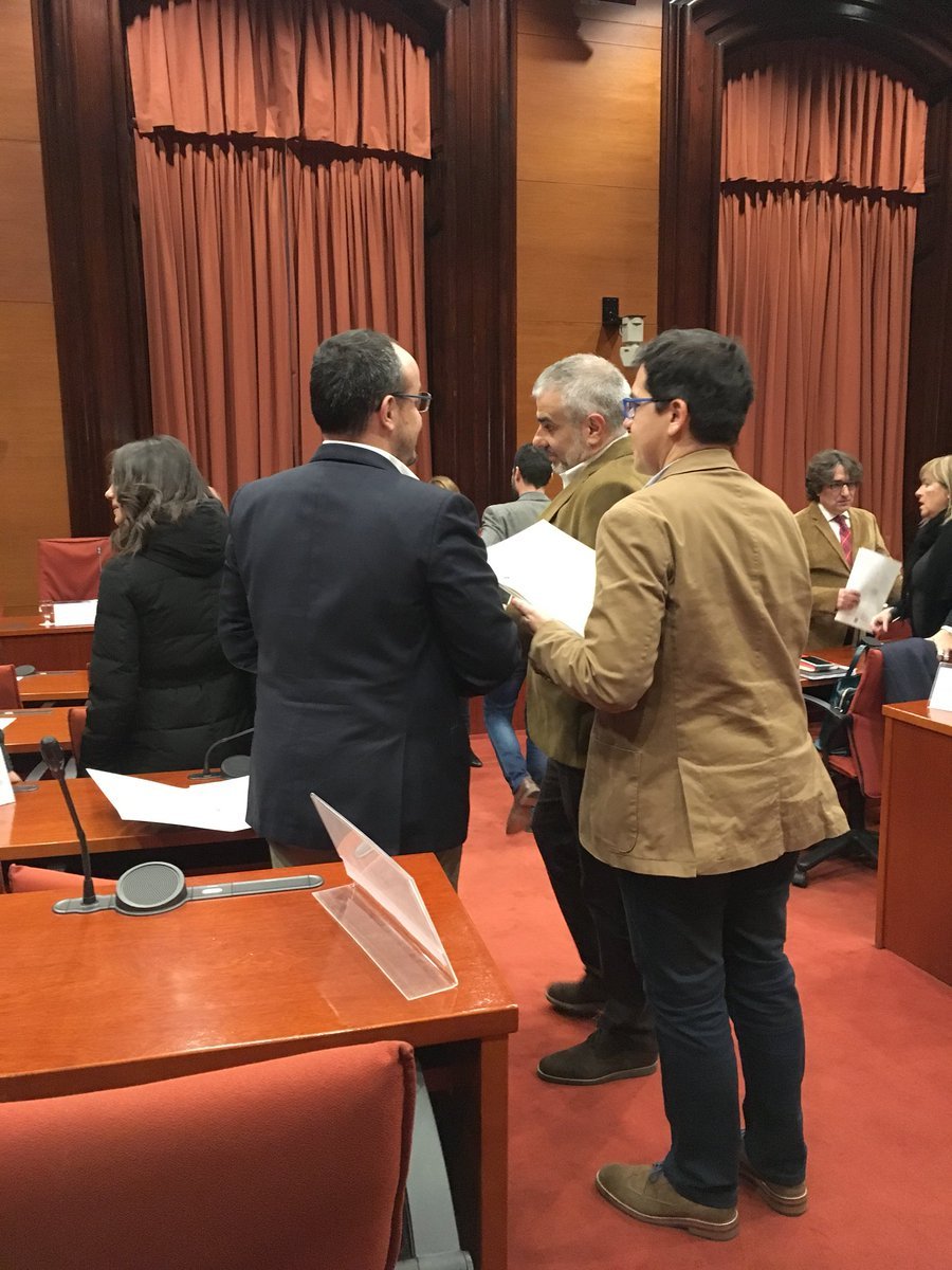 El inesperado protagonista de la Diputació Permanent del Parlament