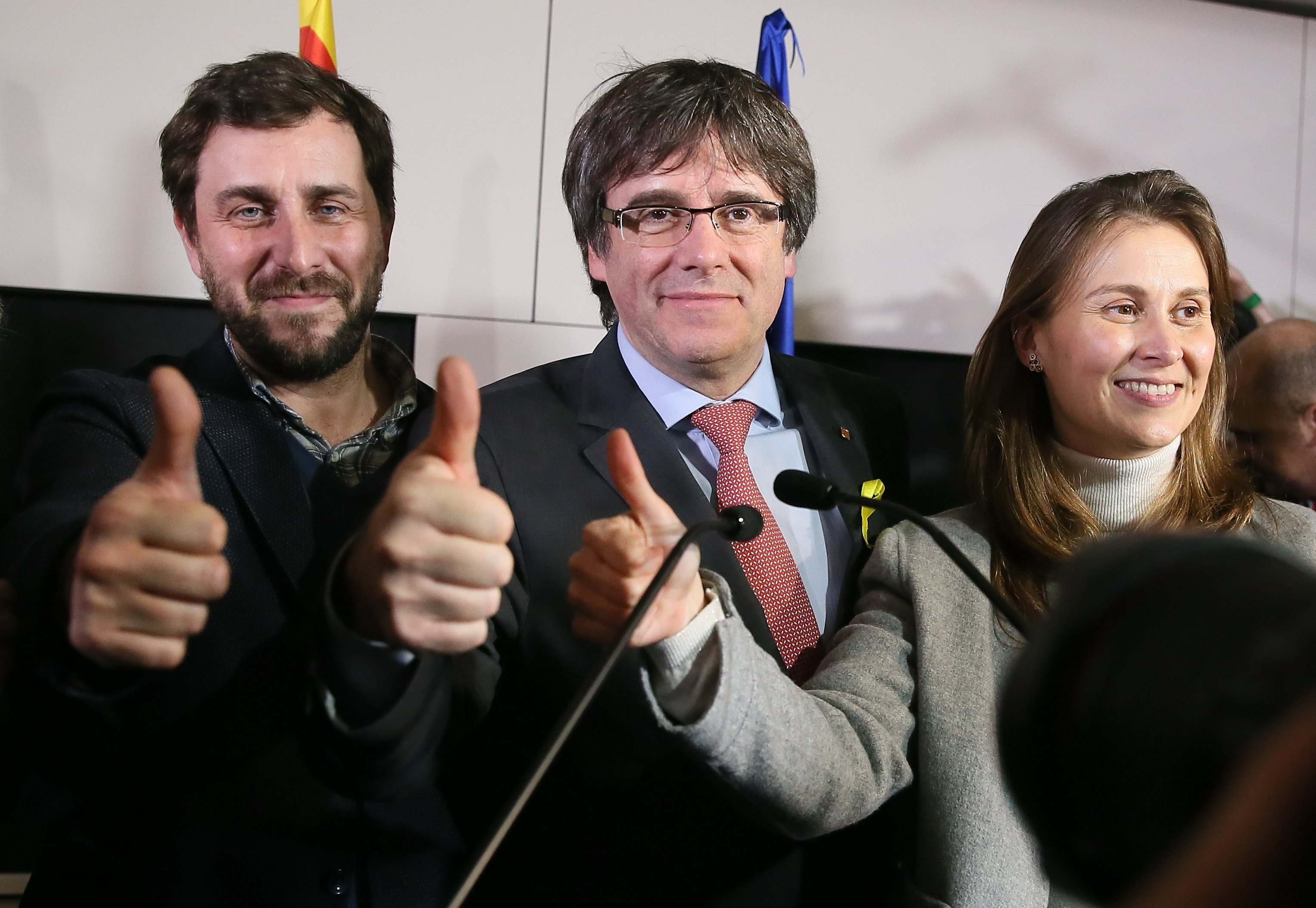 Torra y Puigdemont celebran el mazazo judicial a Llarena