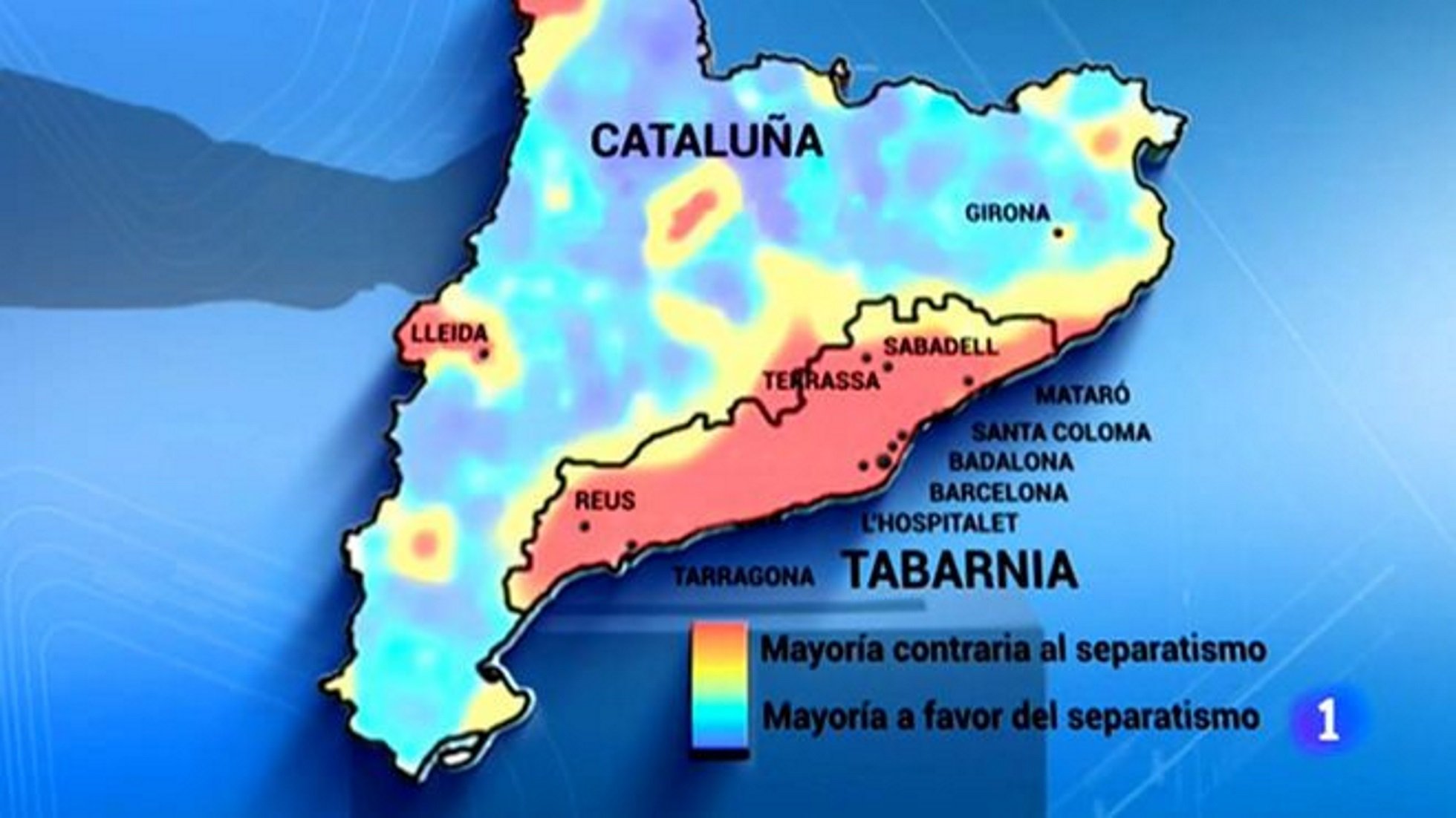 TVE y Antena3 promueven la farsa de Tabàrnia como si fuera real