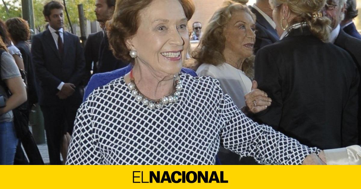 Muere la hija de Franco