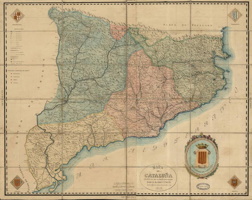 Las 12 nuevas maneras de dividir Catalunya (Tabàrnia incluida)