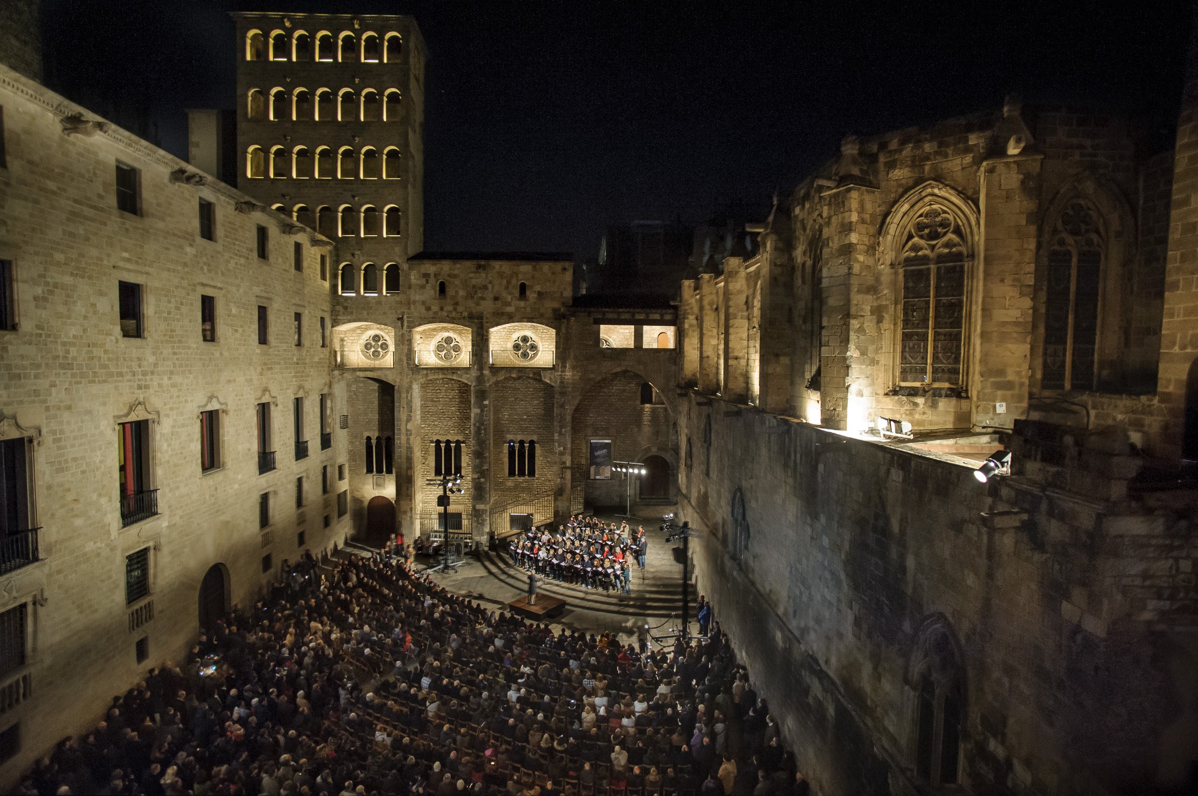 Aquest dijous, concert gratuït de nadales de l'Orfeó Català a la plaça del Rei