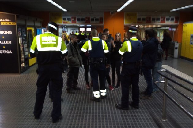 Guàrdia Urbana metro Àlex Sanmartí