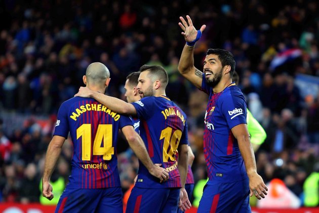 Barça Llevant Mascherano Suarez EFE Barça Llevant Mascherano Suarez EFE