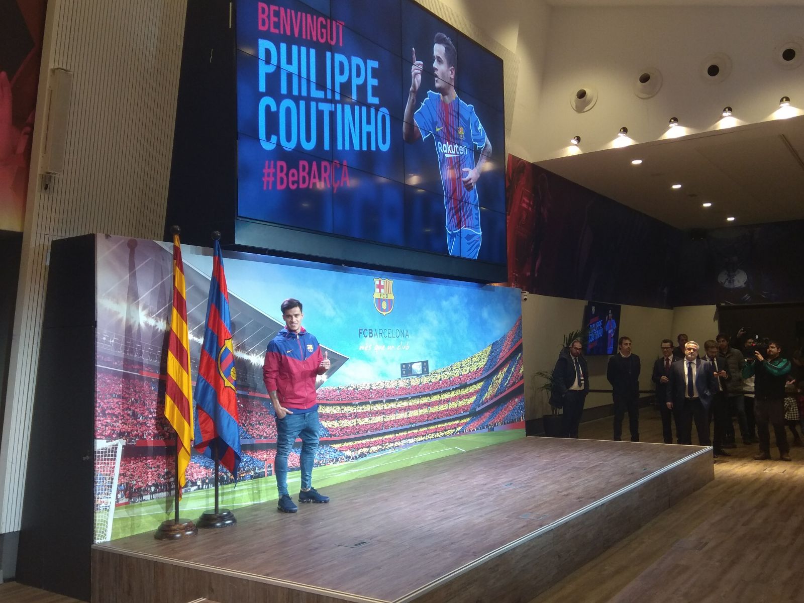 Coutinho ya viste de blaugrana