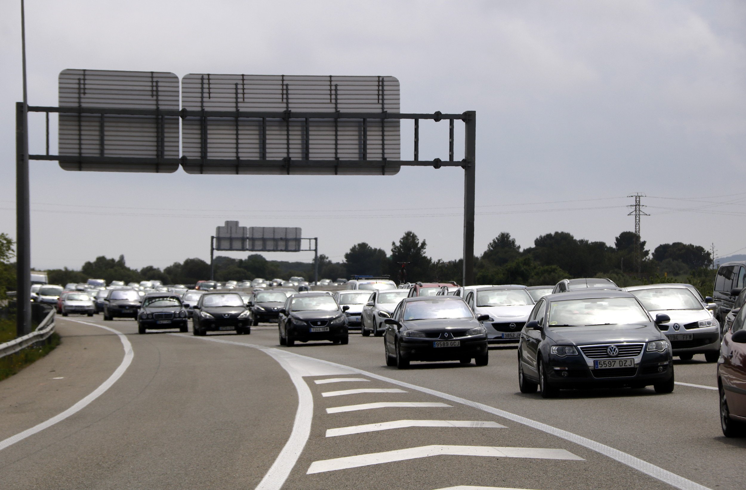 Fin de semana sin muertos en las carreteras catalanas