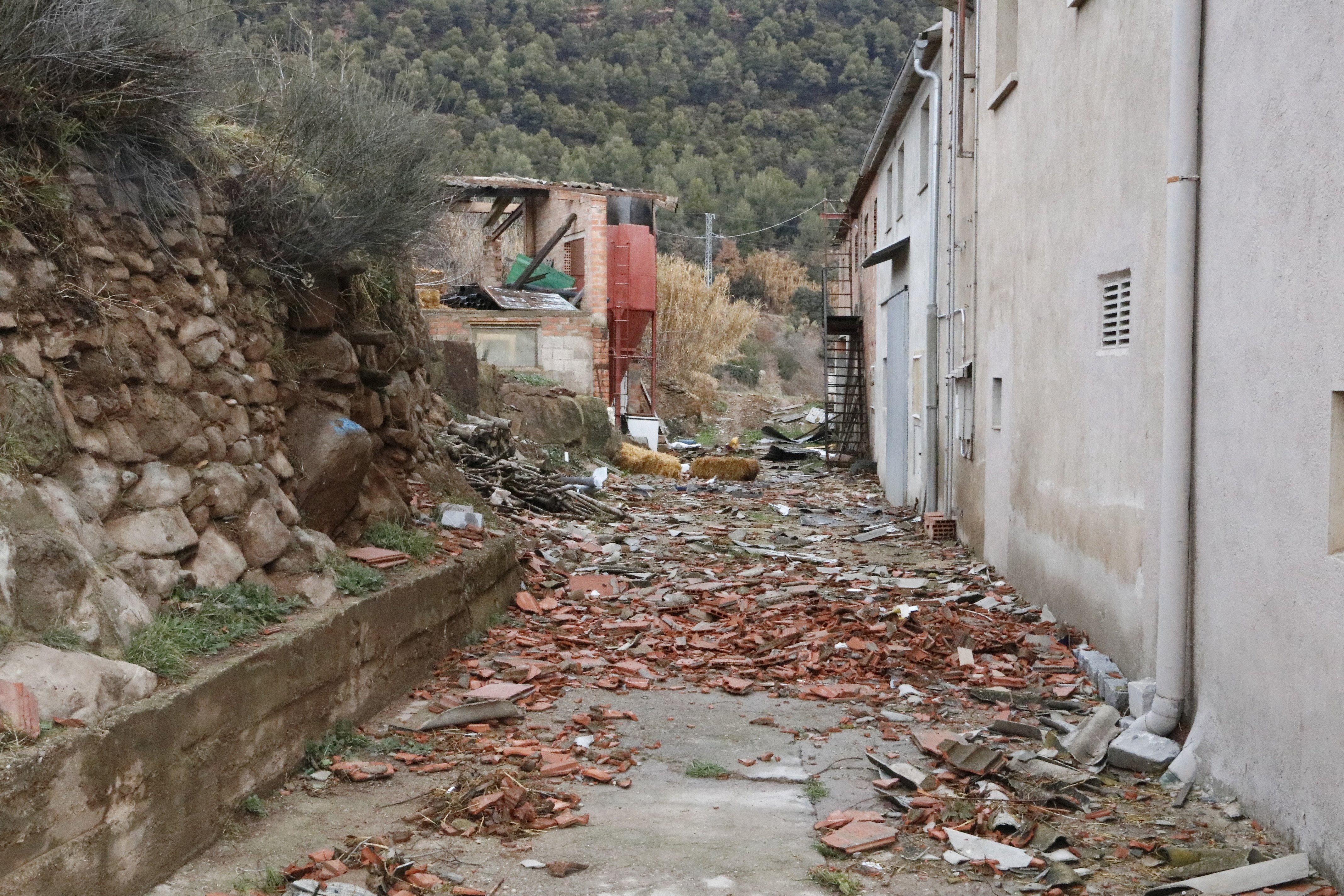 Cardona vol que es declari el municipi zona catastròfica