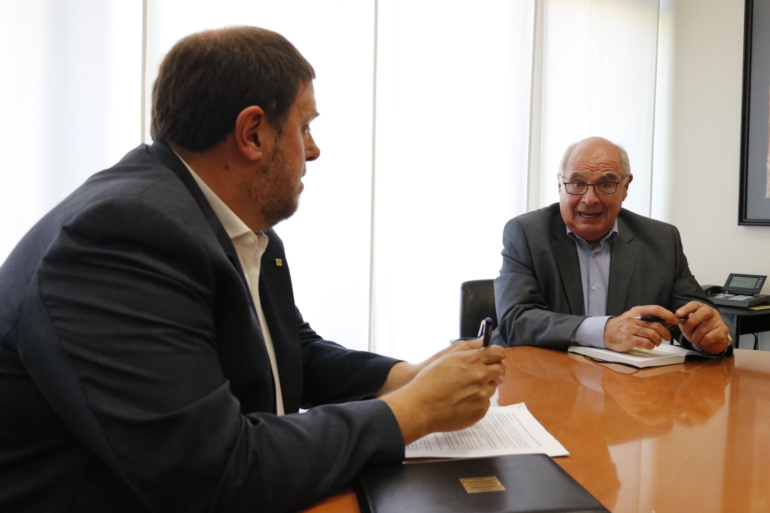 Junqueras descarta acordar los presupuestos con CSQP y tampoco llamará al PSC