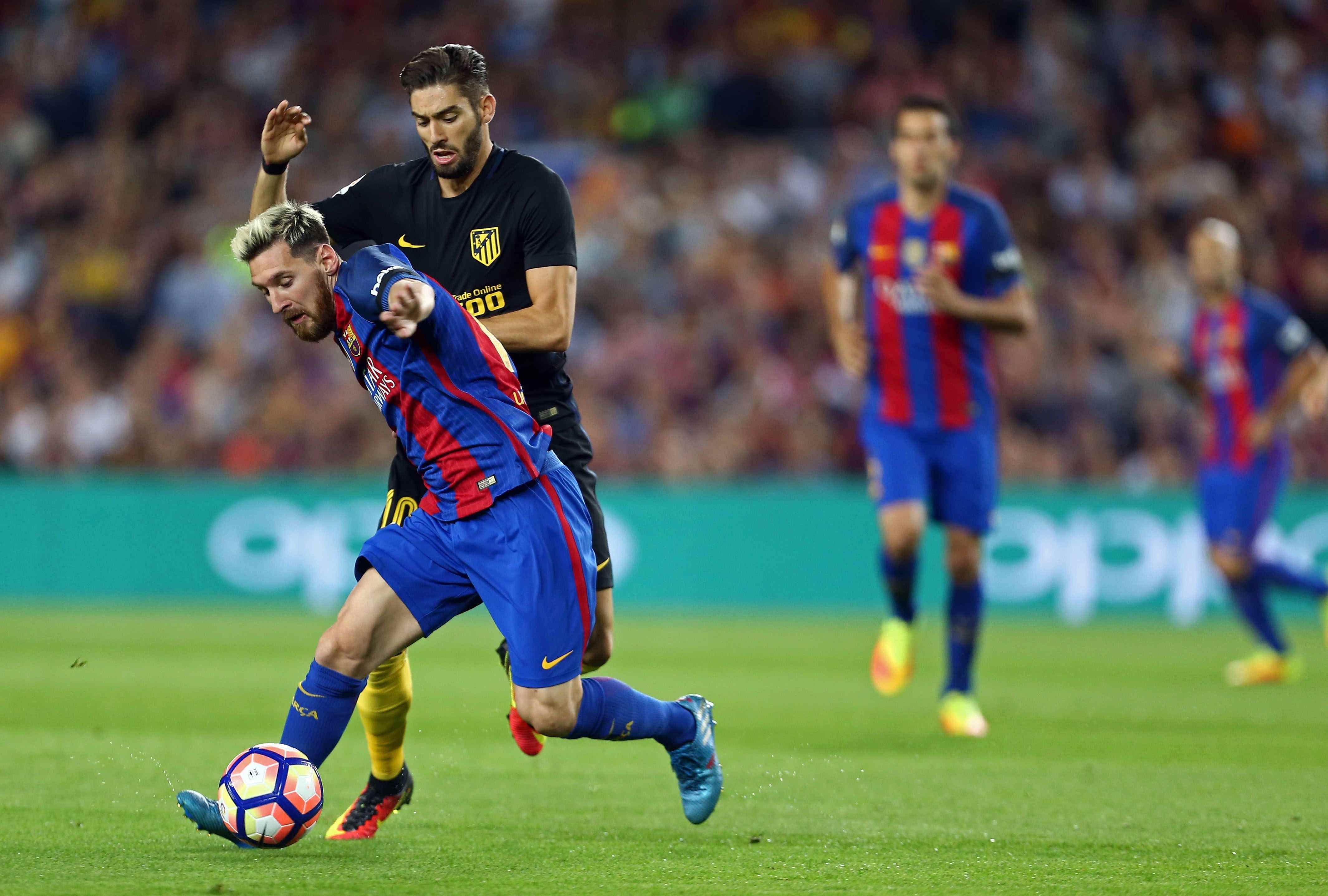 Empate y lesión de Messi