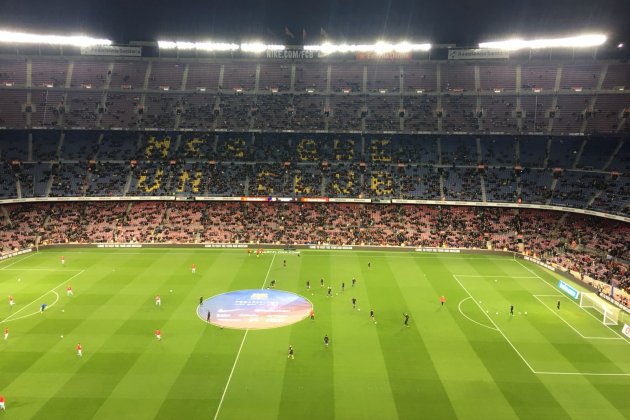 Camp Nou Barça Celta Bernat Aguilar Camp Nou Barça Celta Bernat Aguilar