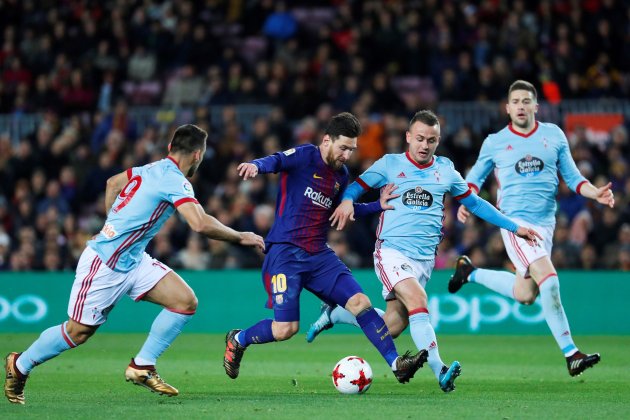 Leo Messi Barça Celta Copa   EFE