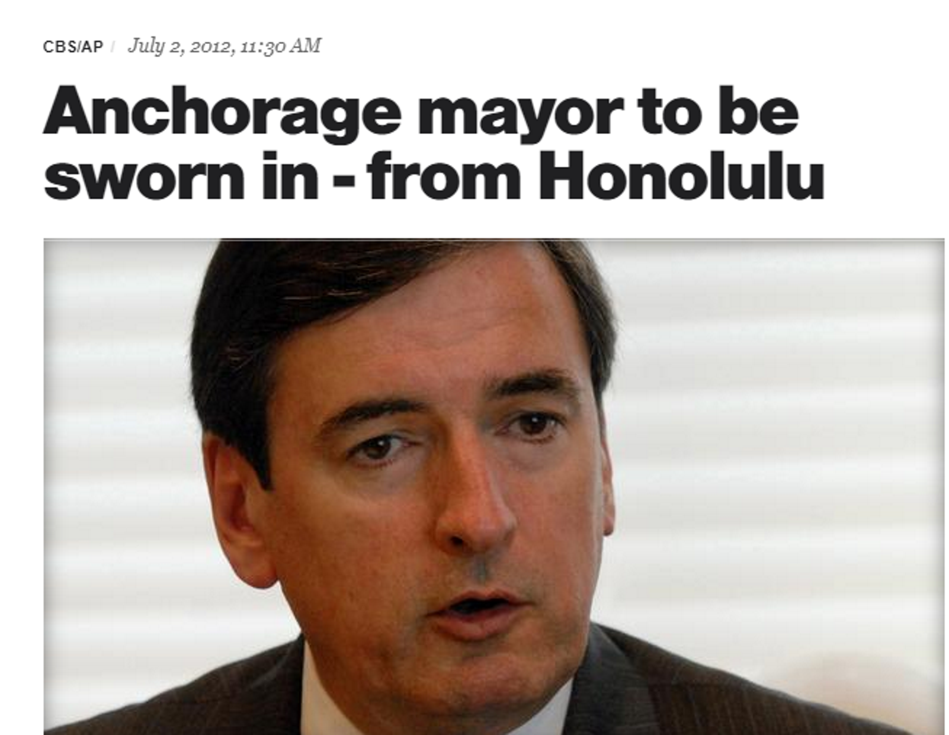 La investidura por videoconferencia tiene un precedente en EE.UU.