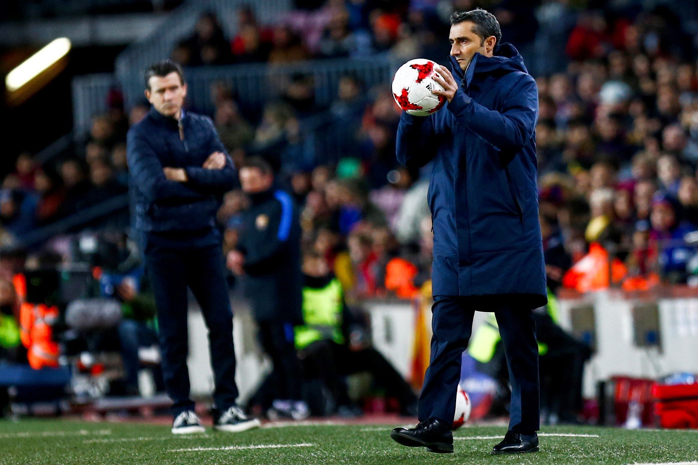 Valverde: "No m'agradaria que ens toqués el Madrid"