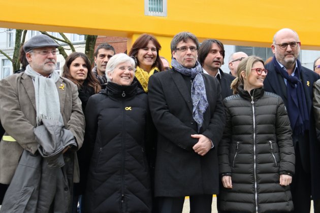 Reunió JuntsXCat Puigdemont Brussel·les - ACN