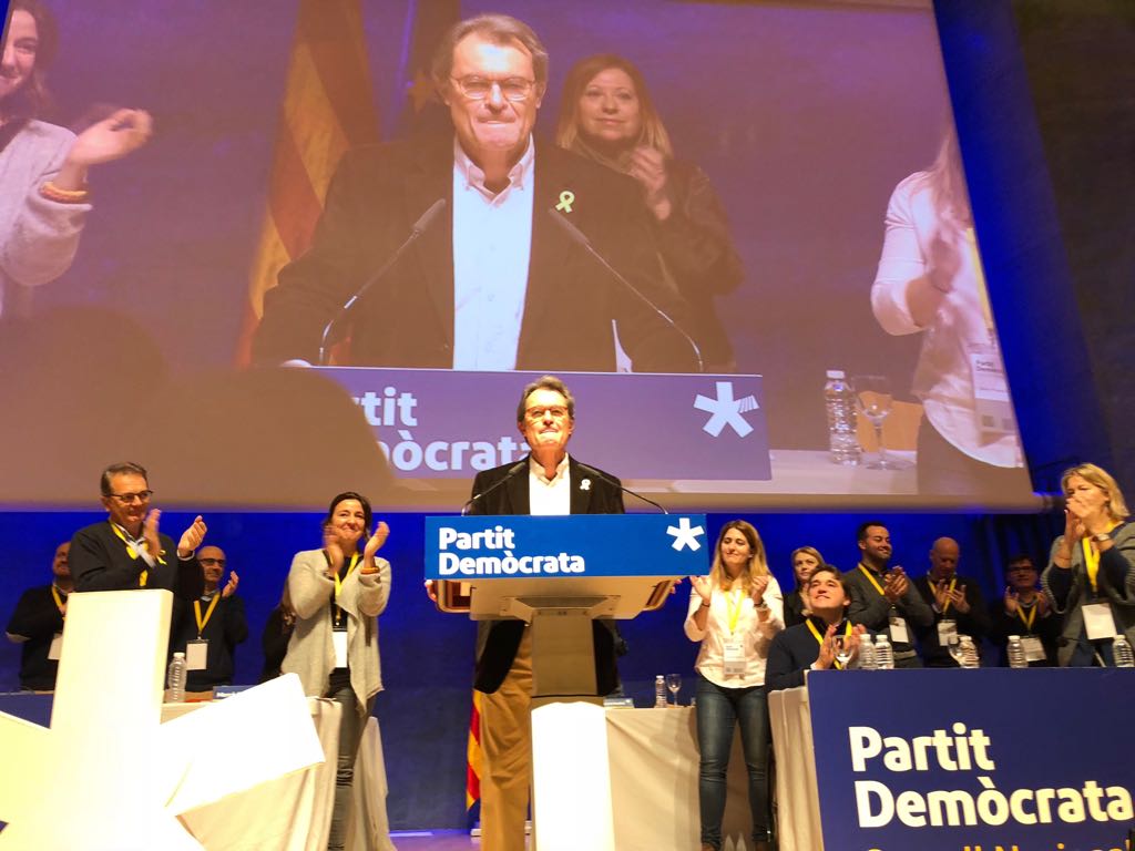 Mas se despide del PDeCAT reclamando unidad y generosidad para consolidar el espacio de JuntsxCat