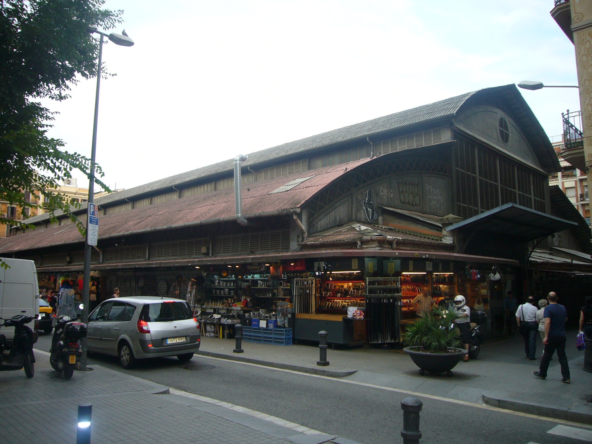 El mercat de l'Abaceria de Gràcia es traslladarà al passeig de Sant Joan