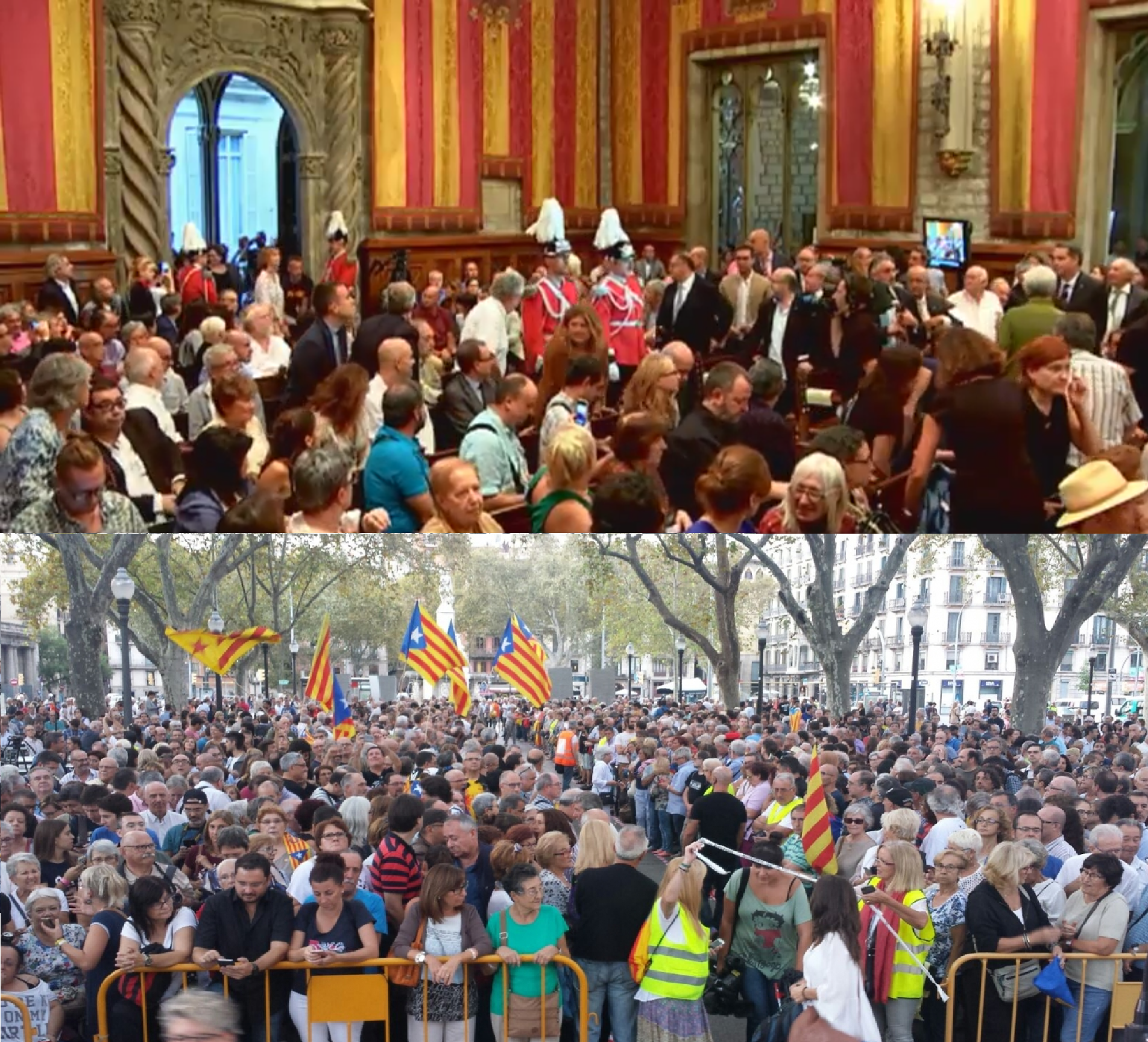 Los dos pregones de la Mercè 2016
