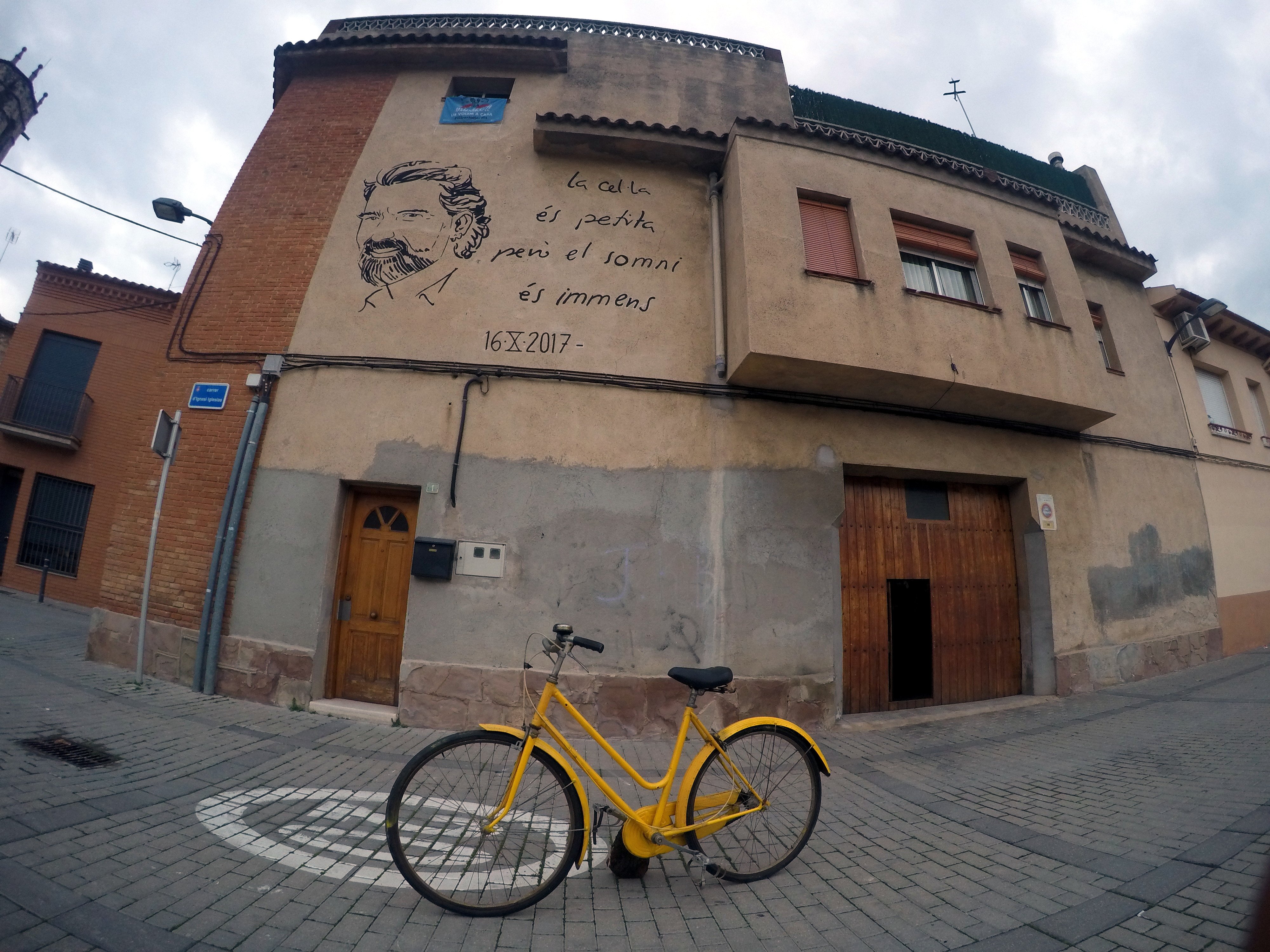 "La cel·la és petita però el somni és immens": Santa Perpètua recorda Cuixart