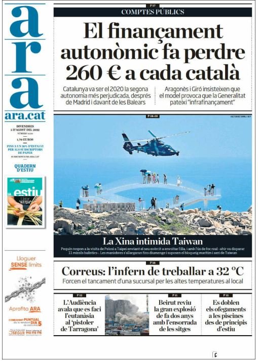 ara portada 5 agost ara portada 5 agost
