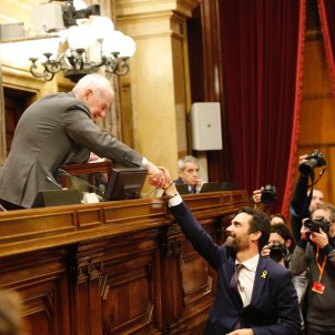 roger torrent ple constitució parlament Sergi Alcàzar