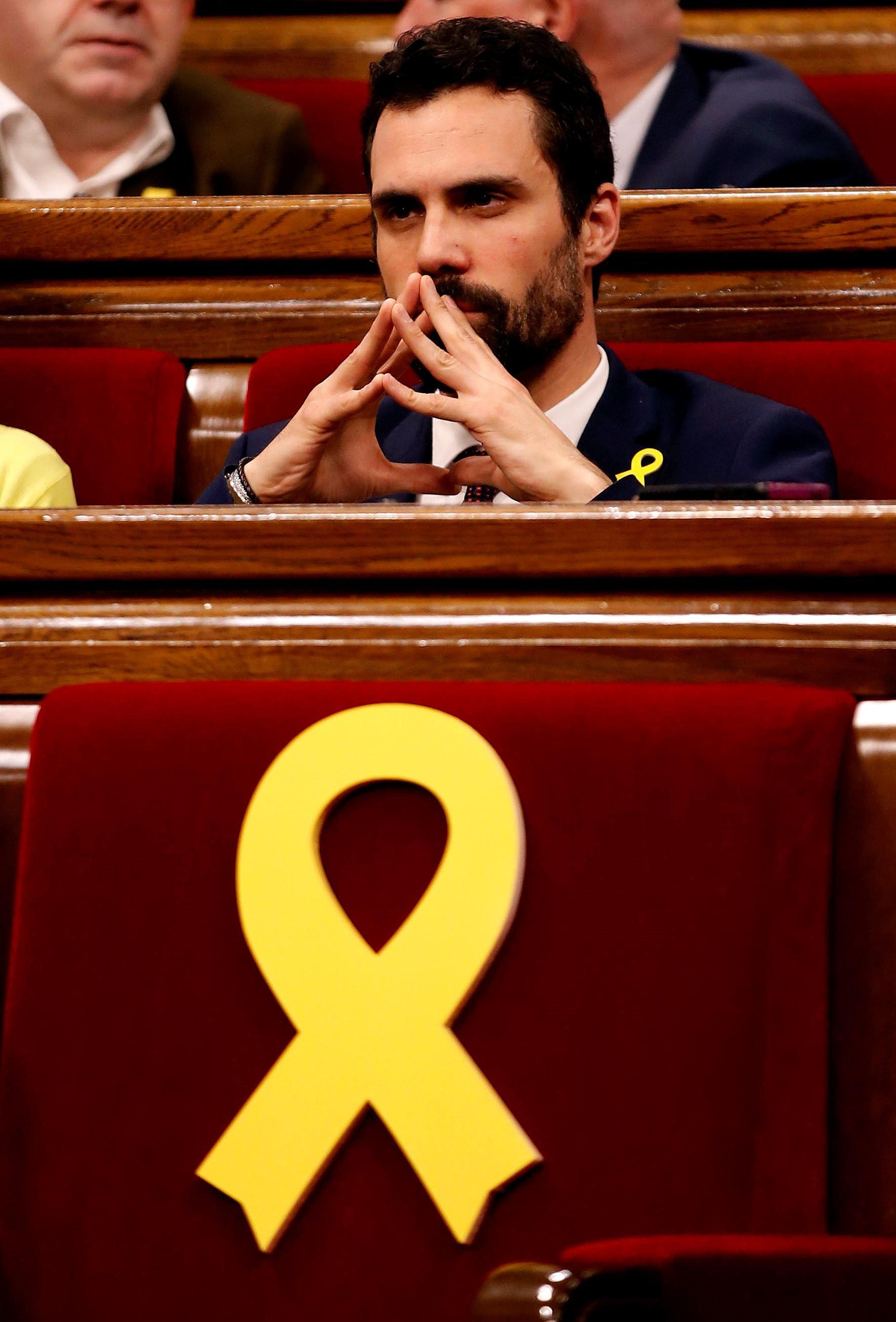 Torrent: "El 155 ya no forma parte del paisaje del Parlament"