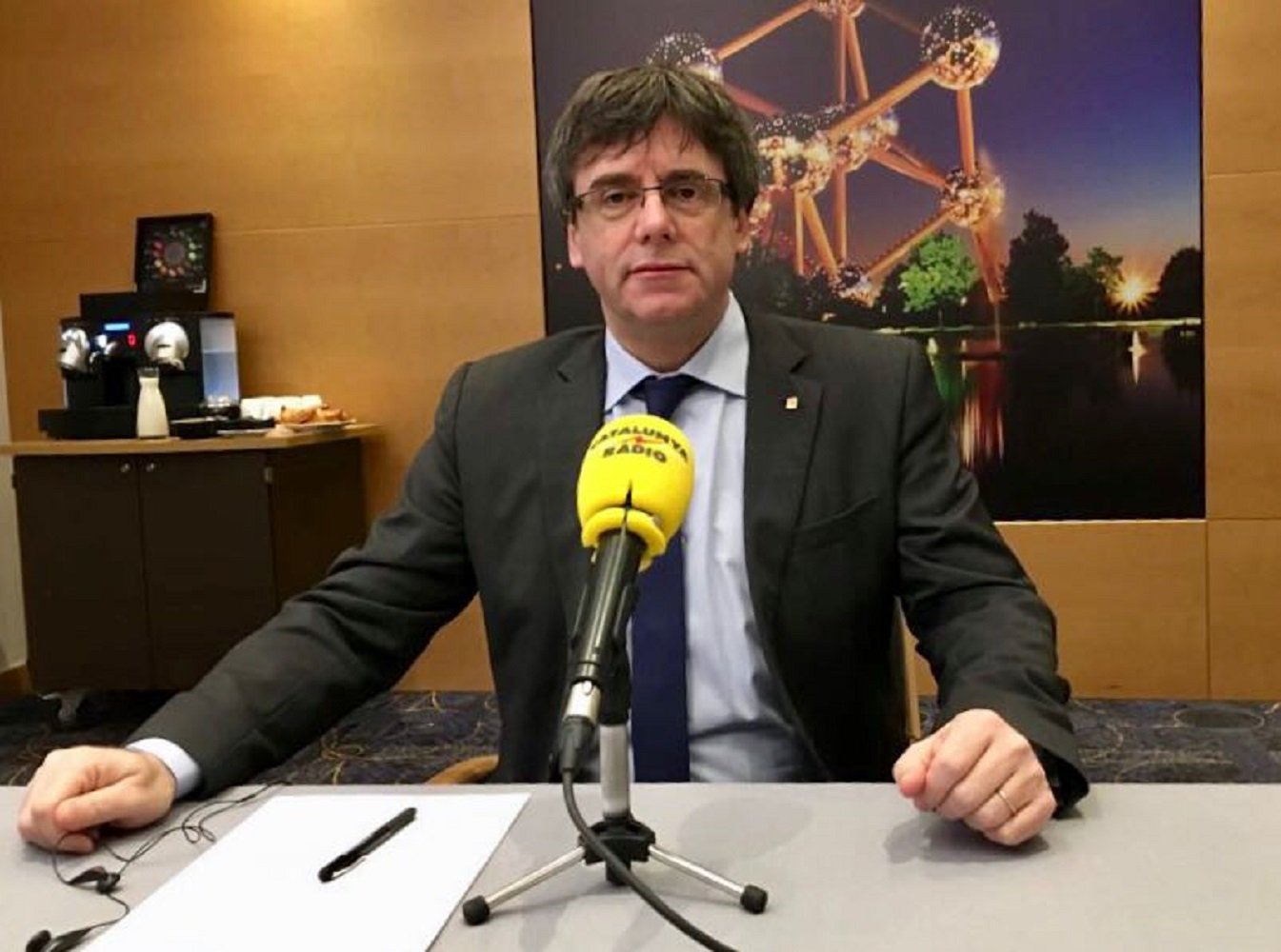 Puigdemont: "No se puede hacer de president si uno es presidiario"