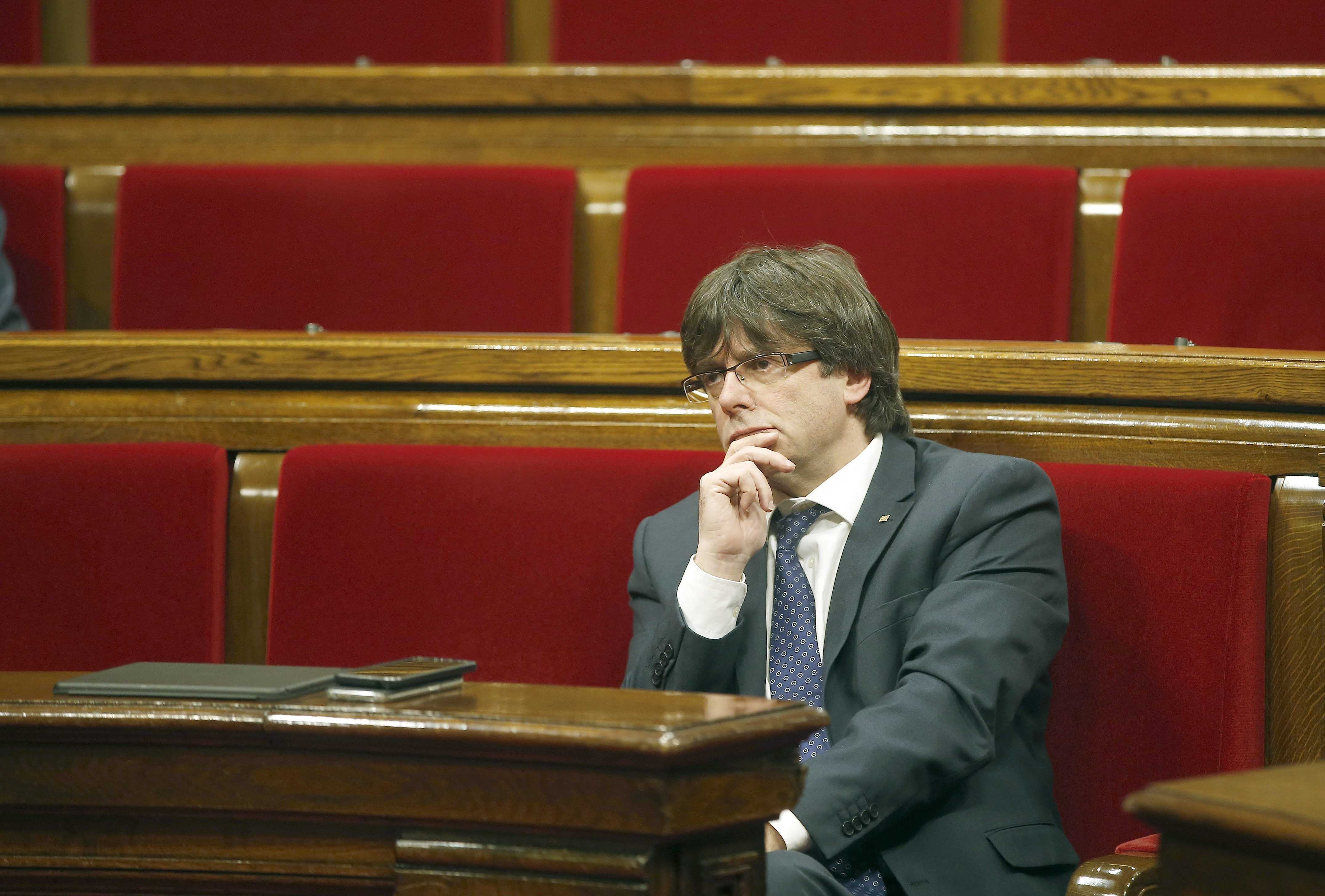 Puigdemont: "Un 70% del pressupost es destina a polítiques socials"