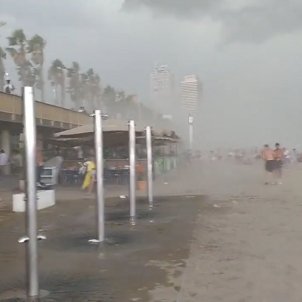platja barceloneta tempesta 5 agost 2022   captura