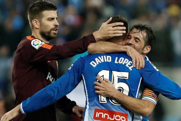 Barça Espanyol Pique Copa Rei EFE