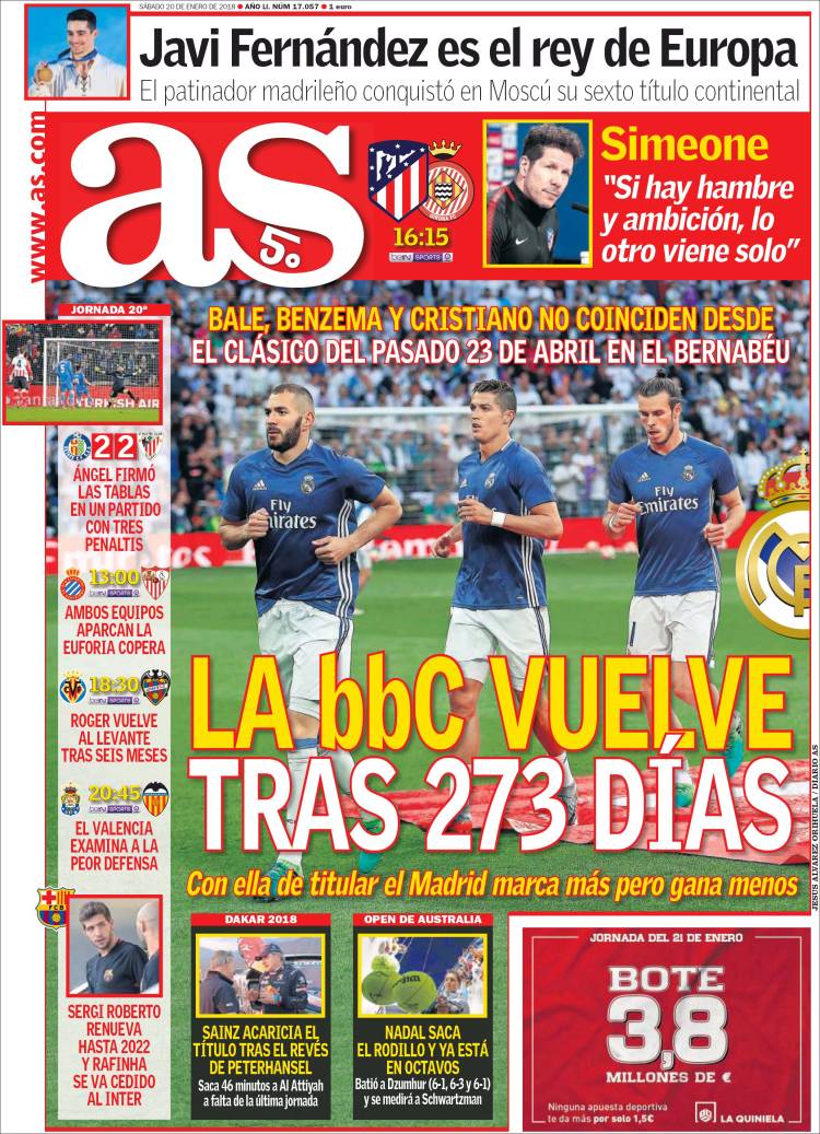 As Portada 20 01 2018 As Portada 20 01 2018